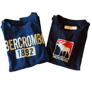 Abercrombie Kids 7/8 Tee Shirt Bundle